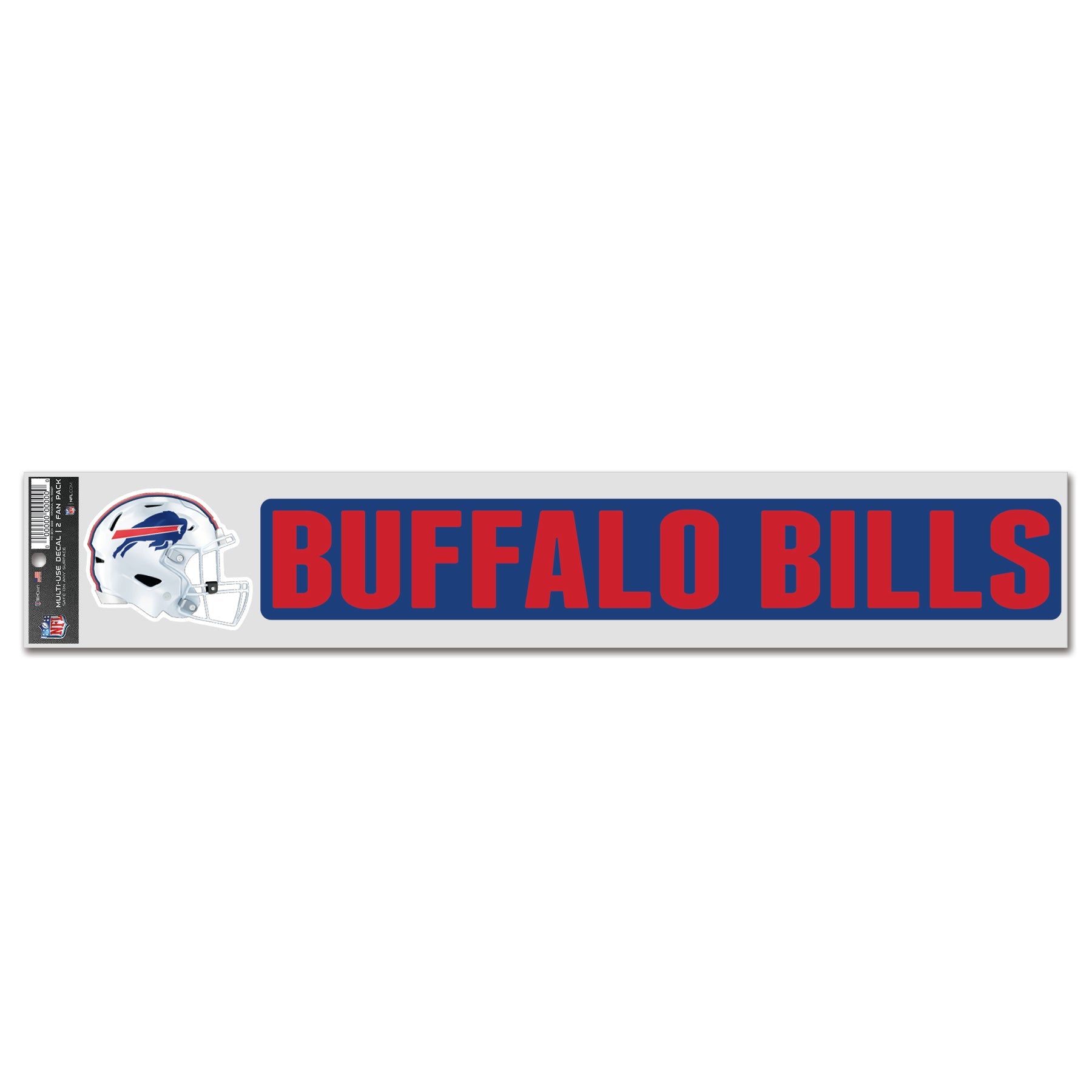 Buffalo Bills Sports Decal Multi Used 2 Fan Pack