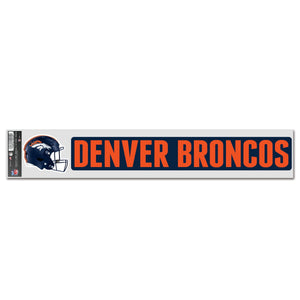 Denver Broncos Sports Decal Multi Used 2 Fan Pack