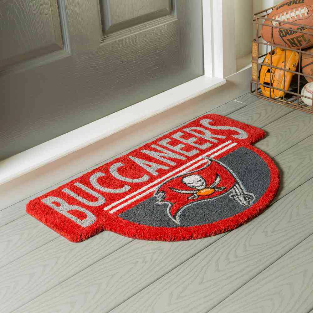 Tampa Bay Buccaneers Shape Coir Mats