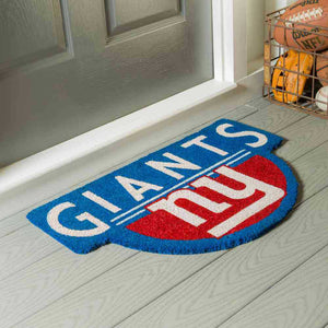 New York Giants Shape Coir Mats