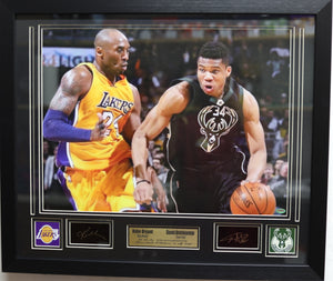Giannis Antetokounmpo and Kobe Bryant Frame Large Frames