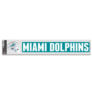 Miami Dolphins Sports Decal Multi Used 2 Fan Pack
