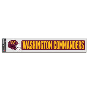Washington Commanders Sports Decal Multi Used 2 Fan Pack