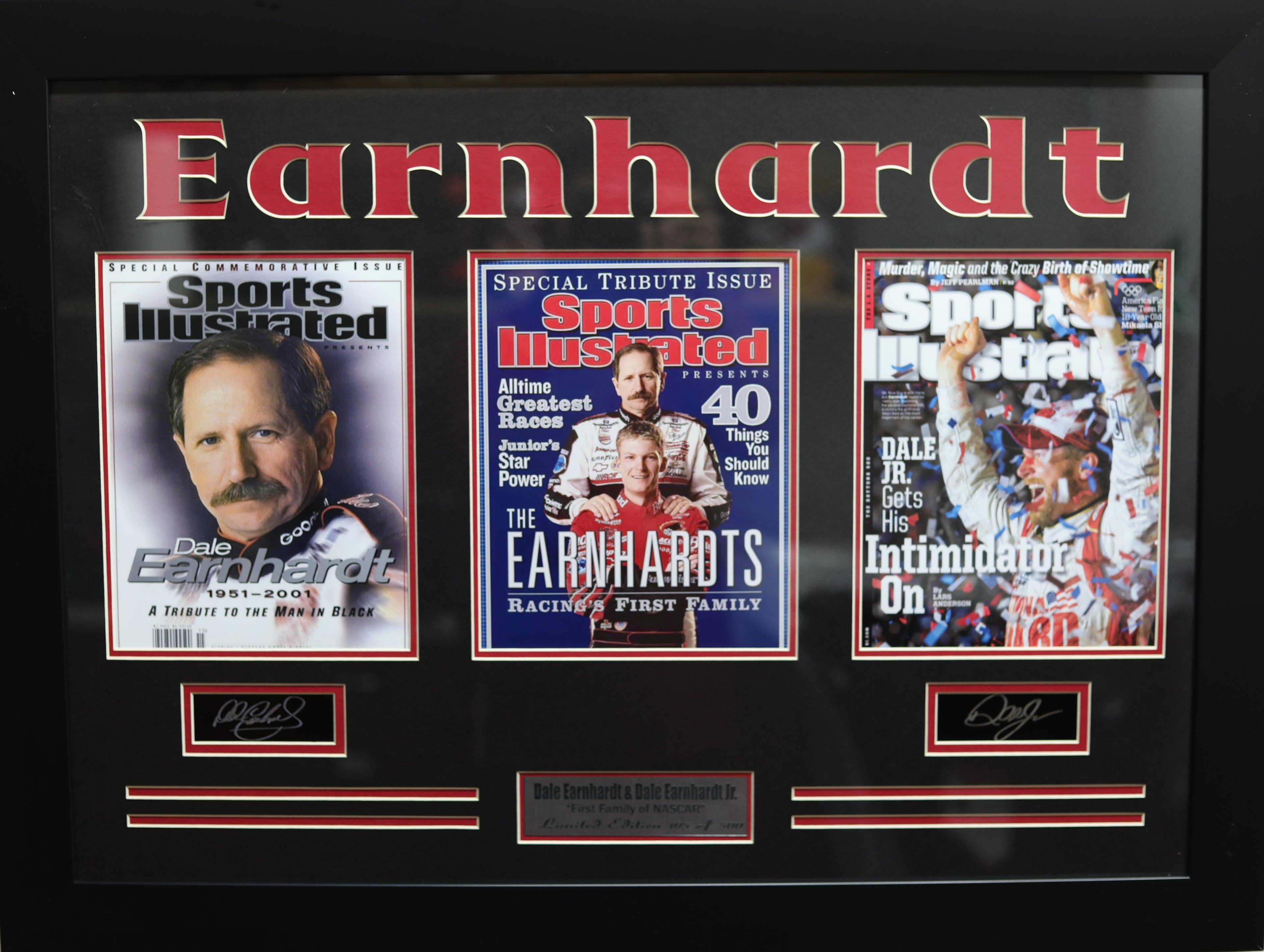 NASCAR Earnhardt First Family of NASCAR Large Frames