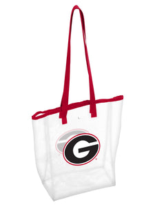 Georgia Bulldogs Clear Tote Bag