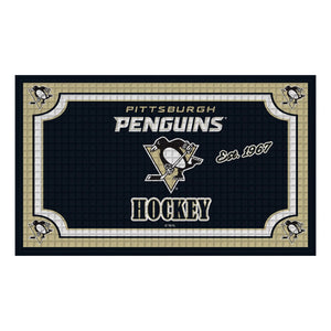 Pittsburgh Penguins Embossed Door Mats