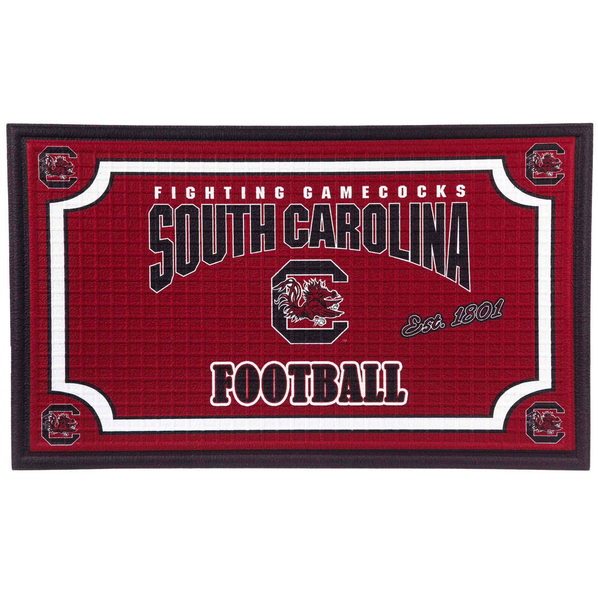 South Carolina Gamecocks Embossed Door Mats