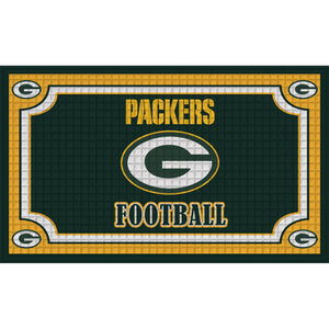 Green Bay Packers Embossed Door Mats