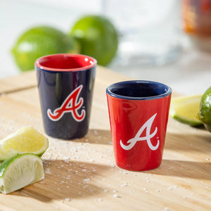 Atlanta Braves Sports Ceramic Shot Glass
