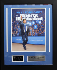 Duke Blue Devils Mike Krzyzewski Signature Frame Medium Frames