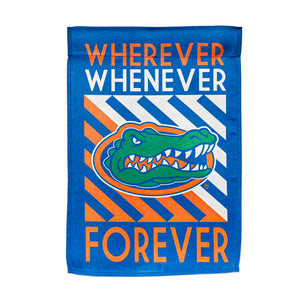 Florida Gators Whenever Wherever Forever House Flag