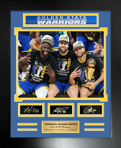 Golden State Warriors 4 Time NBA Champions Large Frames