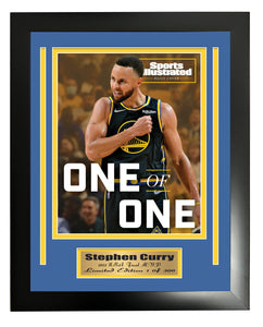 Golden State Warriors Stephen Curry Sports Illustrated Small Frames