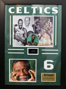 Boston Celtics Bill Russell Large Frames