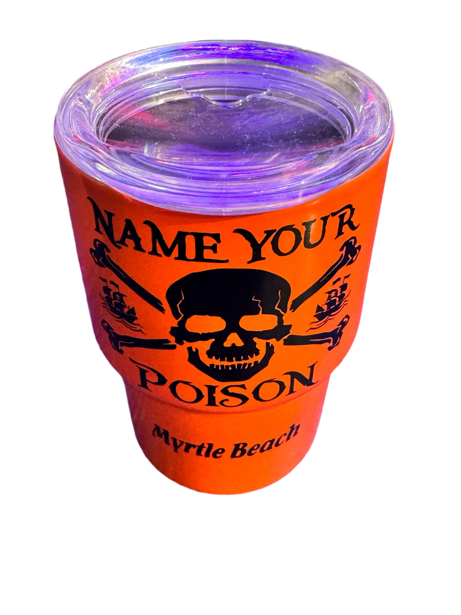 Name Your Poison Vacuum & Tumbler Shooters