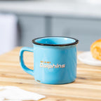 Miami Dolphins Ceramic Camp Cup with Enamel Finish 14oz