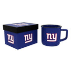 New York Giants Ceramic Camp Cup with Enamel Finish 14oz