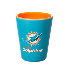 Miami Dolphins Sports Ceramic Shot Glass