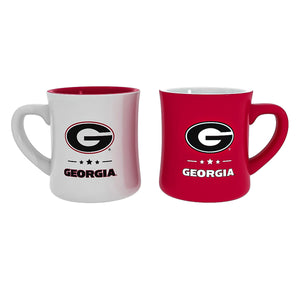 Georgia Bulldogs 10 oz Ceramic Cup Set