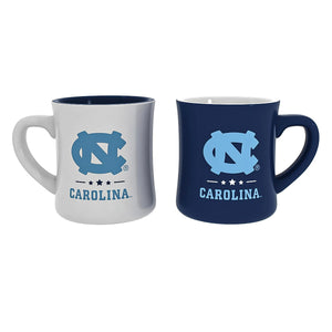 North Carolina Tar Heels 10 oz Ceramic Cup Set