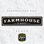 Personalized Family House Sign – Custom Vintage Metal Sign