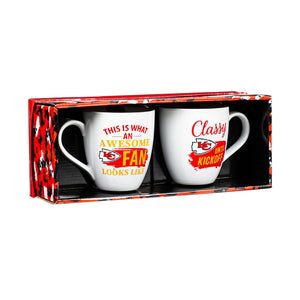 Kansas City Chiefs Ceramic Cup O'Java 17oz Gift Set
