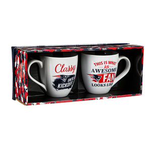 New England Patriots Ceramic Cup O'Java 17oz Gift Set