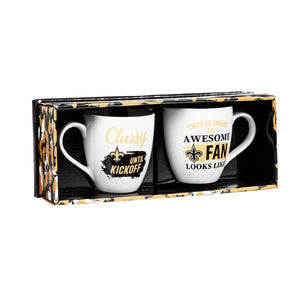 New Orleans Saints Ceramic Cup O'Java 17oz Gift Set