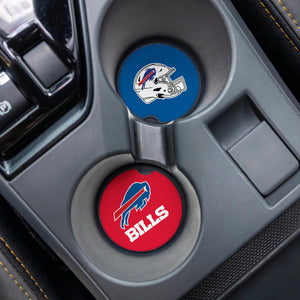 Buffalo Bills Car Coaster Set 2pcs