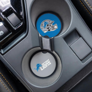 Detroit Lions Car Coaster Set 2pcs