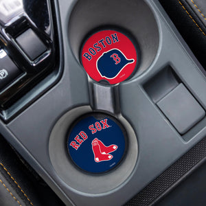 Boston Red Sox Car Coaster Set 2pcs