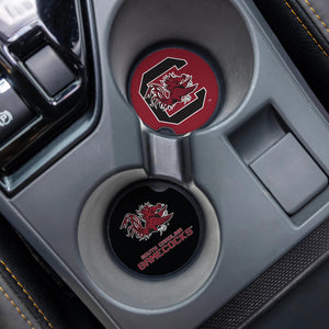 South Carolina Gamecocks Car Coaster Set 2pcs