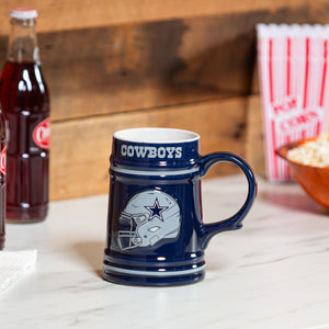 Dallas Cowboys 24oz Ceramic Stein Cup