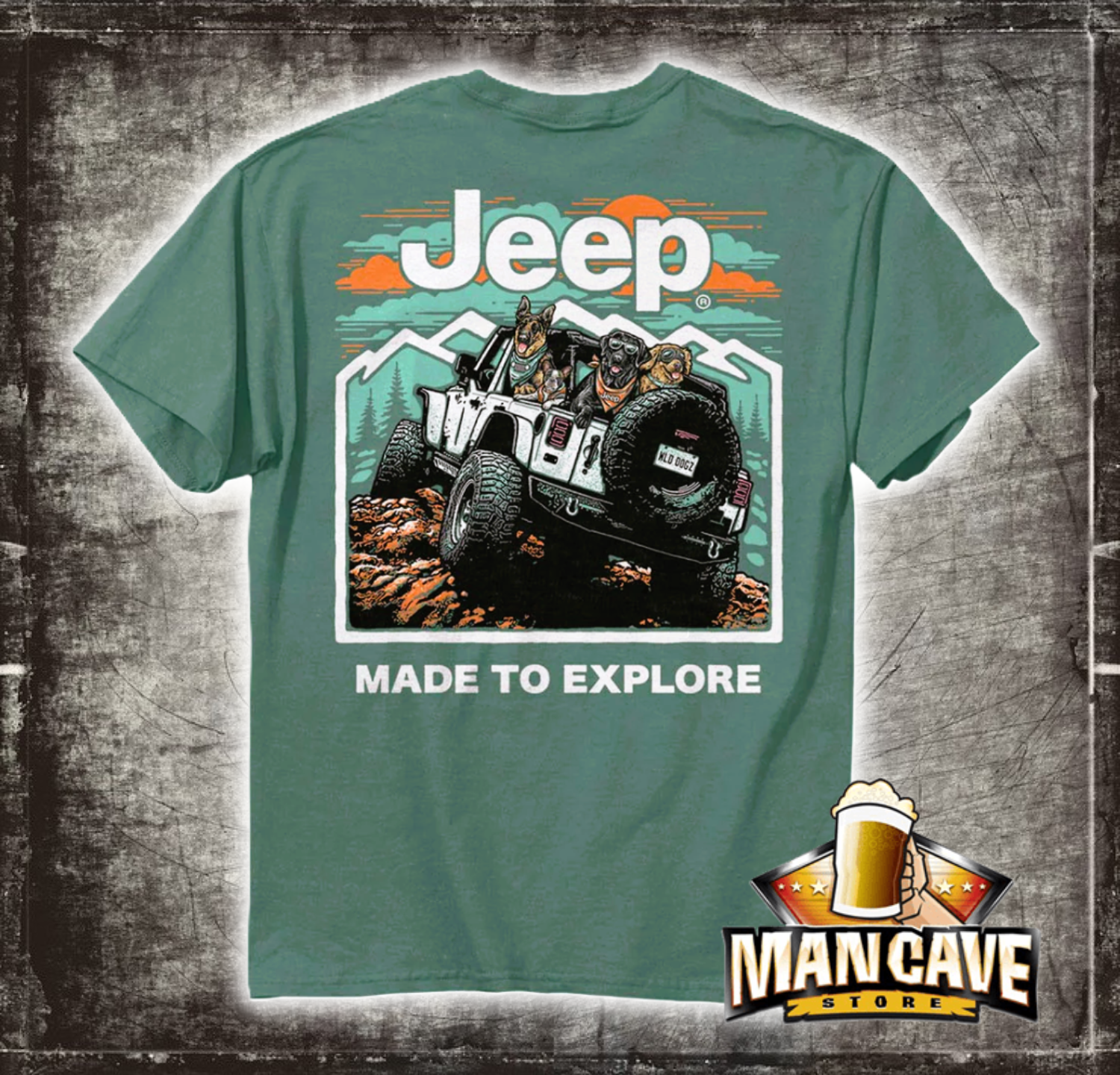 Jeep Made to Explore T‑Shirt