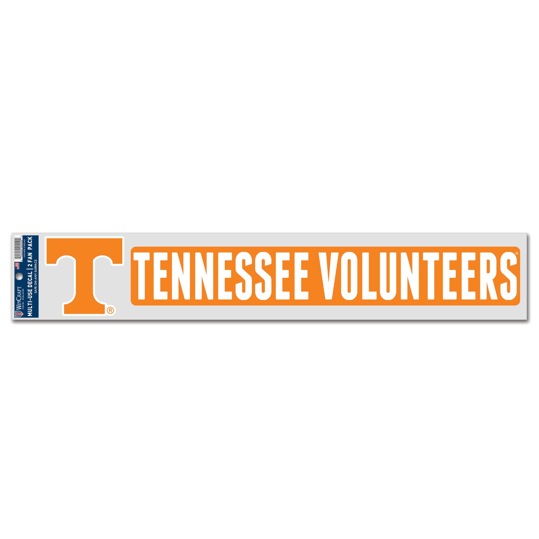 Tennessee Volunteers Sports Decal Multi Used 2 Fan Pack