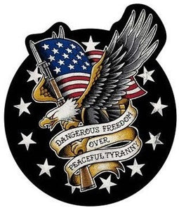 Dangerous Freedom Lenticular Plaque