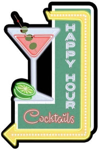 Happy Hour Lenticular Plaque