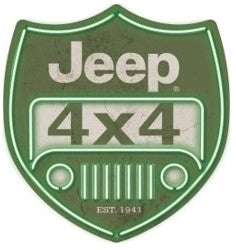 Jeep 4x4 Lenticular Plaque