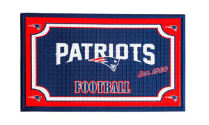 New England Patriots Embossed Door Mats