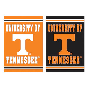 Tennessee Volunteers Double Sided Embossed Suede Garden Flag