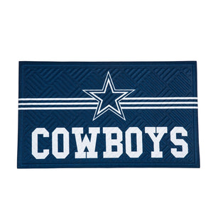 Dallas Cowboys Embossed Mat Cross Hatch