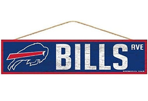 Buffalo Bills Avenue Rope Signs 4x17