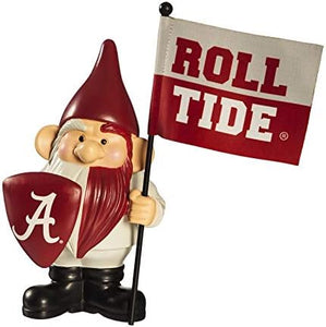 Alabama Crimson Tide Flag Holder Gnome