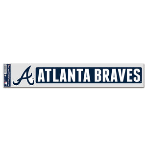 Atlanta Braves Sports Decal Multi Used 2 Fan Pack