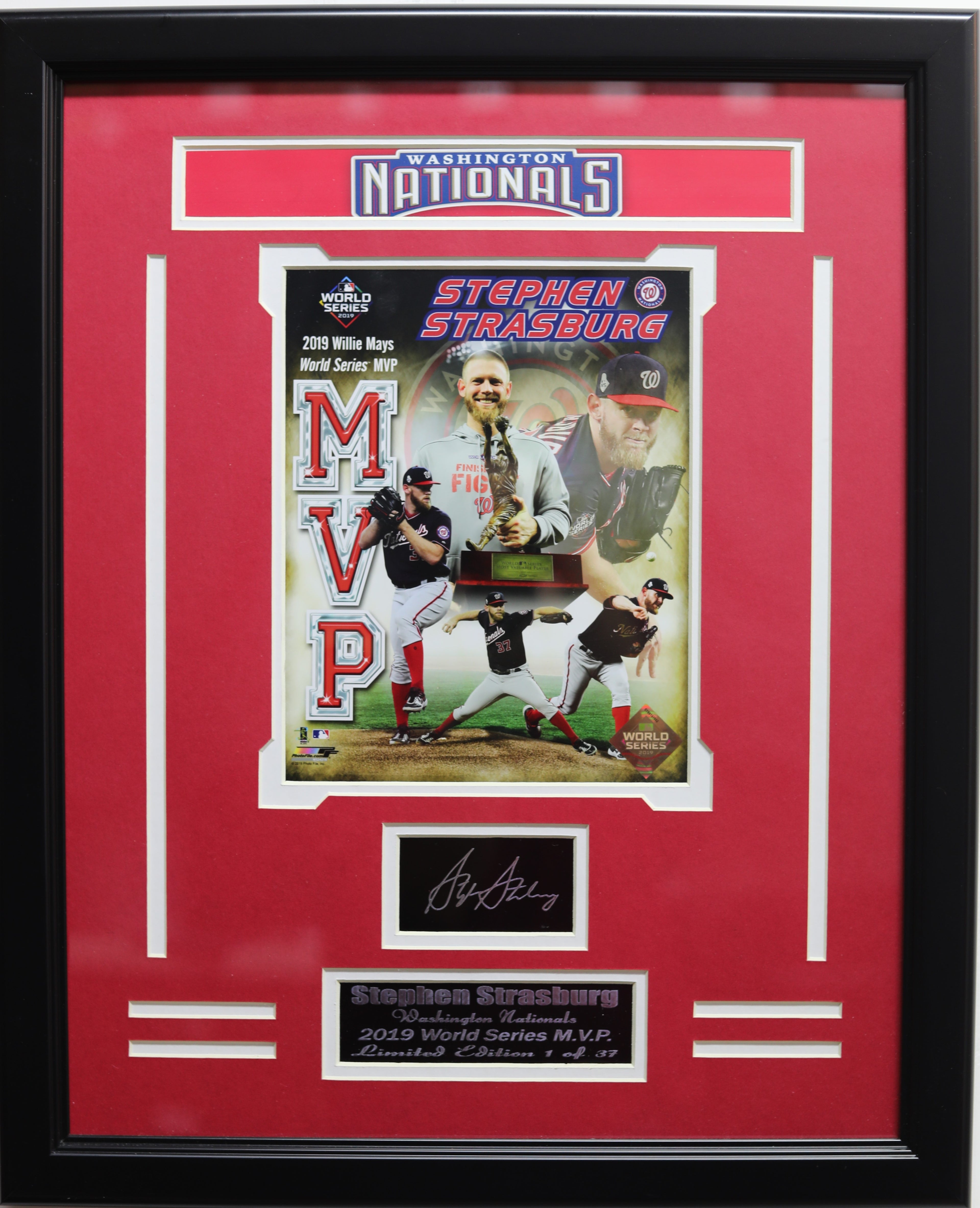 Washington Nationals Stephen Strasburg Medium Frames