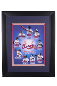 Atlanta Braves 2021 World Series Small Frames