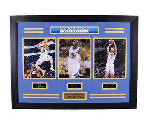 Golden State Warriors 3 Photo Stephen Curry Draymond Green Klay Thompson Large Frames