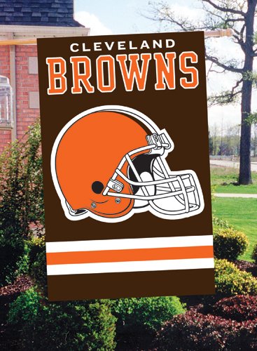 Cleveland Browns Embroidered Banner House Flag