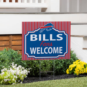 Buffalo Bills Coroplast Yard Sign