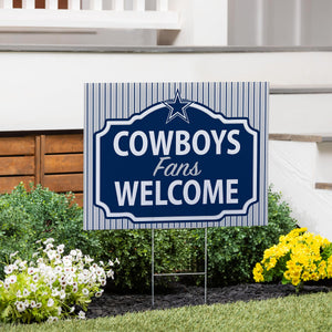 Dallas Cowboys Coroplast Yard Sign